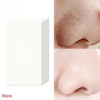 

LANBENA 80PCS Paper Blackhead Remover Skin Care Blackhead Nose Strips Cleaner Unisex Paper Nasal Spot Sticker
