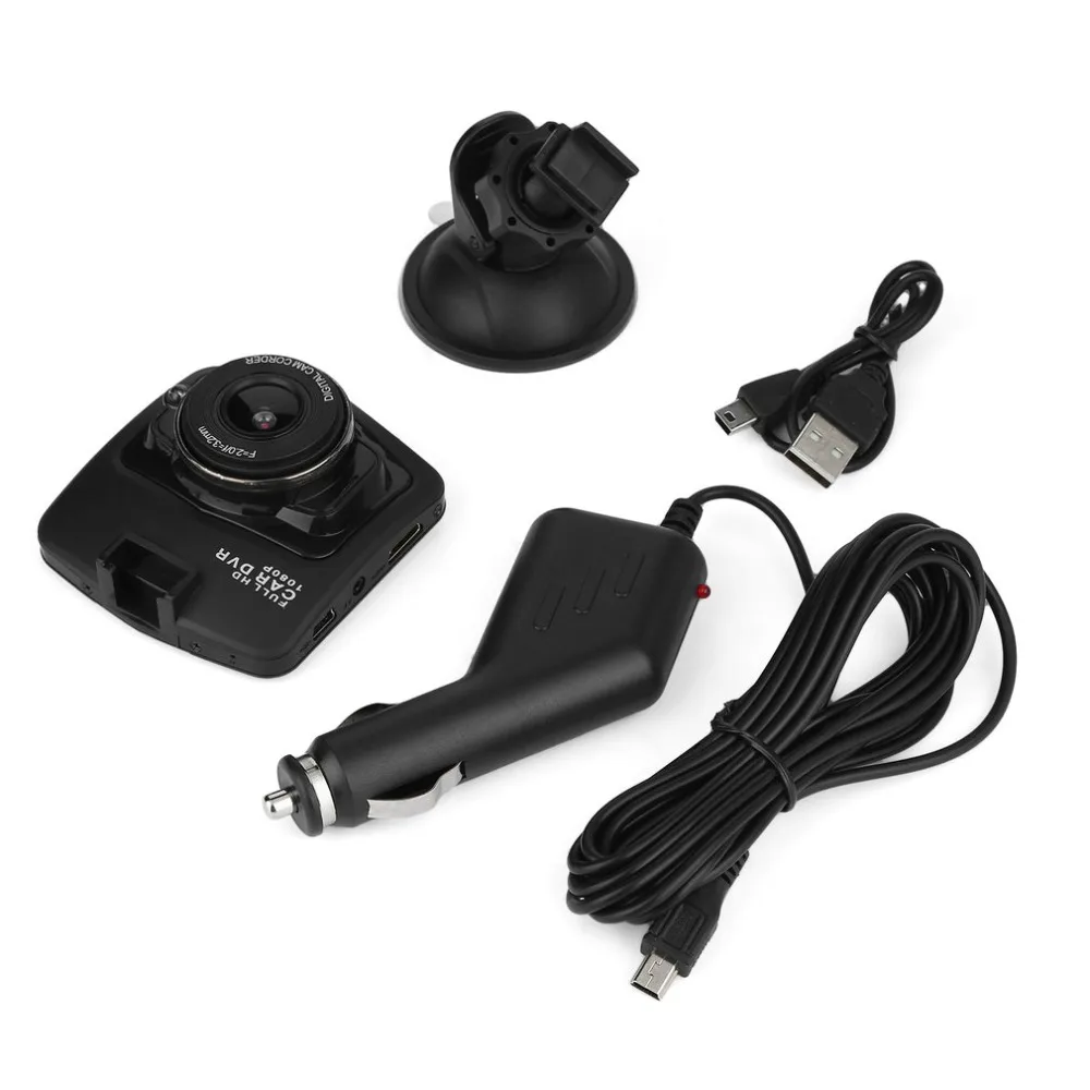 LCD Car DVR Recorder Vehicle Traveling Data Recorder Full 1080P G-Sensor 32GB HDMI HD AVI Video Playback Modes Night Vision