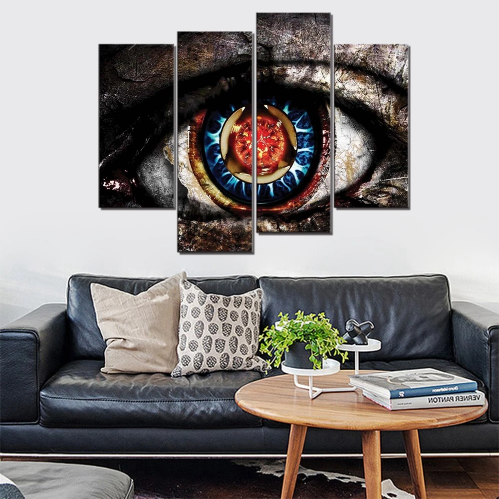 Bizdekisen Comprar Impresion De La Lona Del Arte Pared Rojo Y