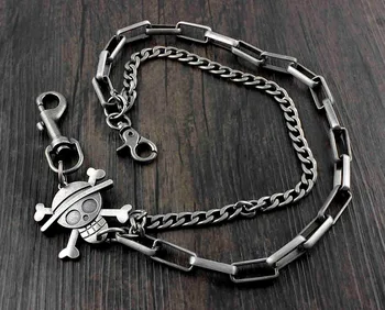 

Men's Boys Vintage Biker Rock Trucker Wallet Chain Pants Jean Purse Chain Y-23