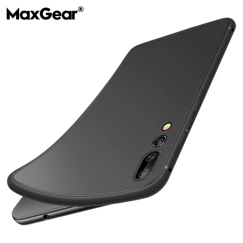 Силиконовый чехол MaxGear для huawei P9 P10 P20 Lite Plus, матовая задняя крышка из ТПУ, матовый чехол, Ультратонкий чехол для huawei P8 Lite