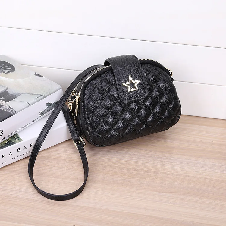 Women genuine leather messenger bag 28