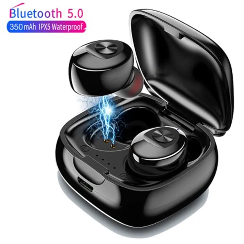 

XG12-TWS Bluetooth V5.0+EDR IPX5 Gaming Headset with Mic For Xiaomi Huawei Phone 3D Stereo Sound Earbud Noise Cancel Headset