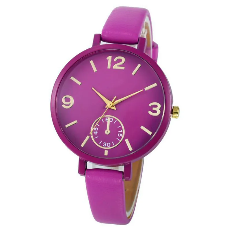 Whatches женские Relogio OTOKY модный кожаный браслет Кварцевые аналоговые наручные часы Прямая Sep14