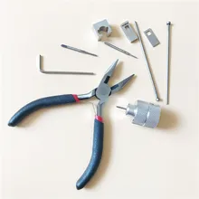 Замок Декодер Pin Filp ключ-съемник для HONDA Замок зажигания складной ключ демонтаж инструменты