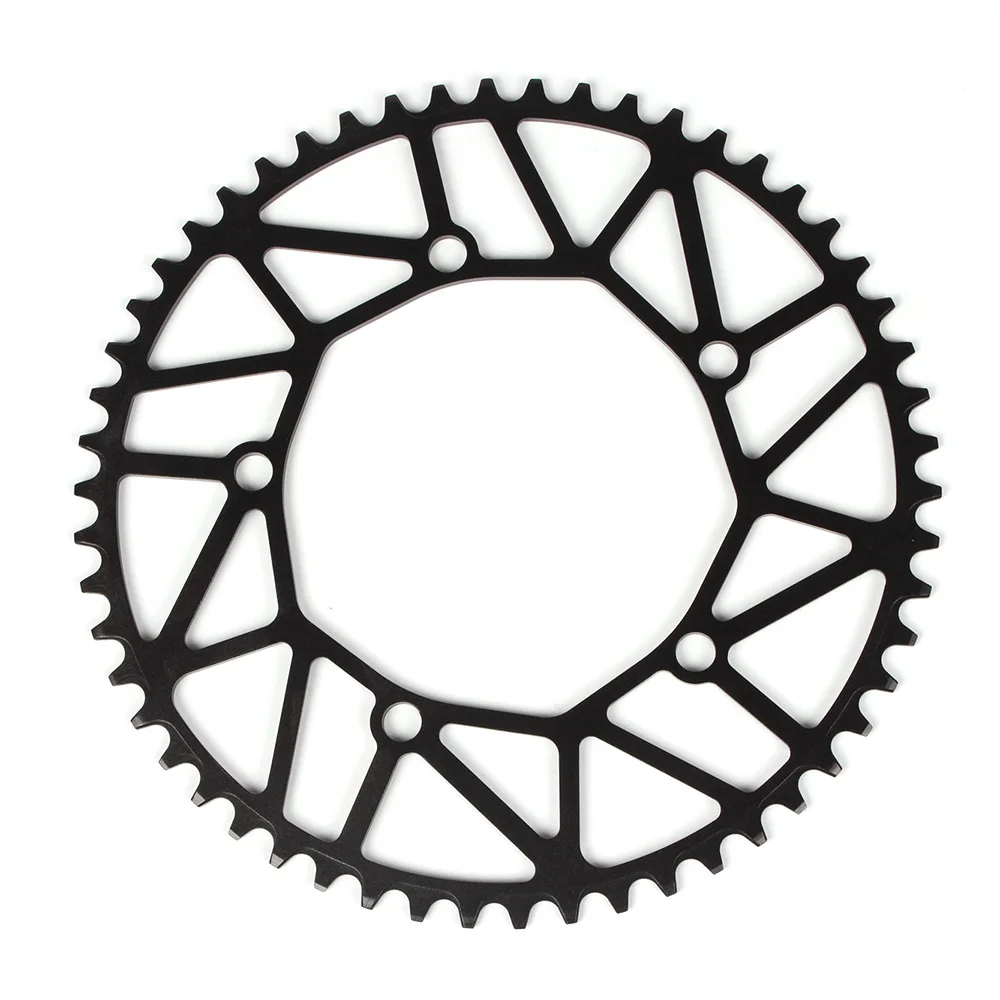 Crankset 50 T/52 T/54 T/56 T/58 T велосипед Велоспорт полые цепи Одиночная рукоятка колеса