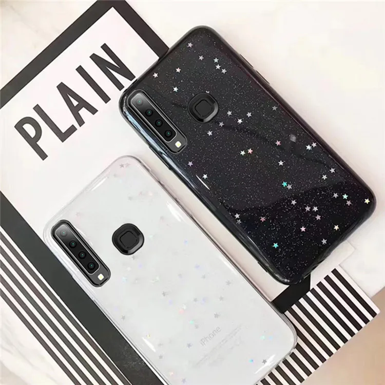 

Shining Star Bling Glitter Soft TPU Case For Xiaomi Mi 9 Cover Back For xiaomi mi 8 Lite Capa