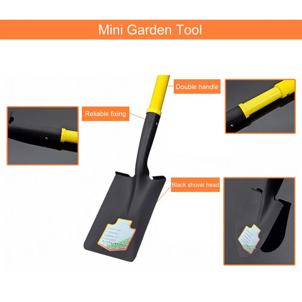 Мини садовый инструмент металлическая головка Лопата растение садовый почвенный инструмент портативный наружный аварийная Лопата