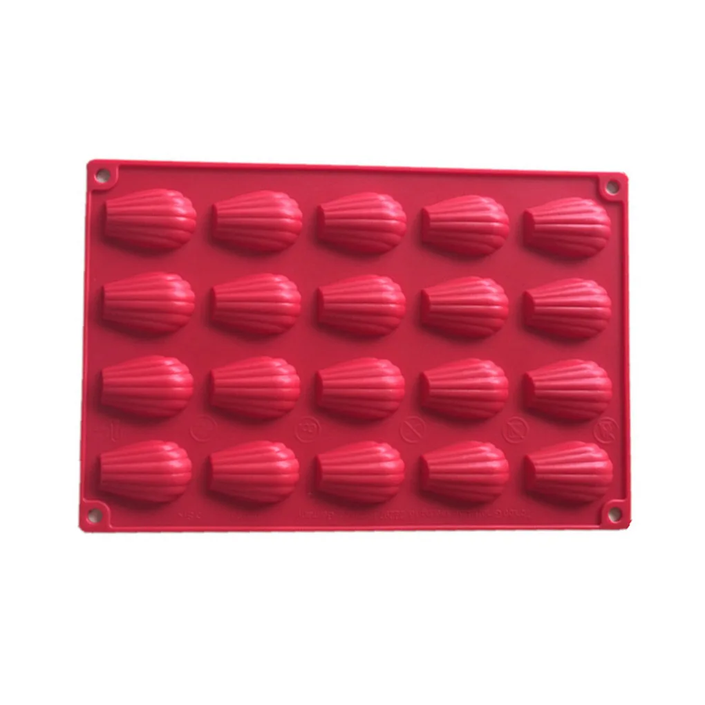 Silicone DIY Cake Chocolate Mould Pastry Decorating Shell Shaped Biscuits Maker Mold Bakery Tools