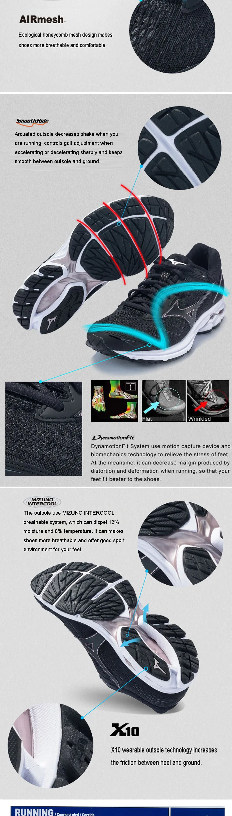 mizuno running a2 price