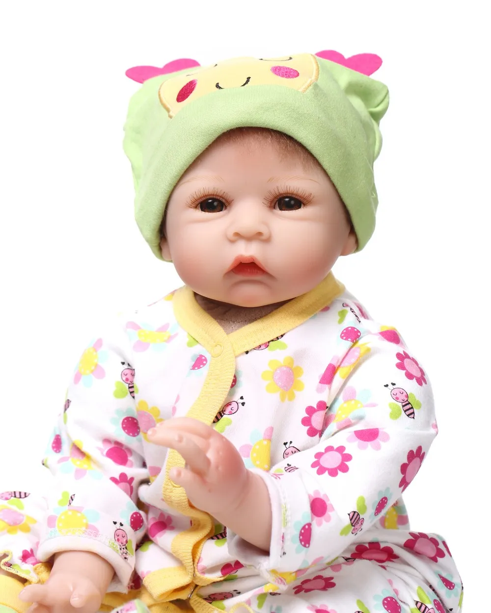 Кукла Reborn Baby Doll мягкий силиконовый 22 дюймов 55 см магнитного рот прекрасные Реалистичные милый мальчик девочка игрушка bonecas