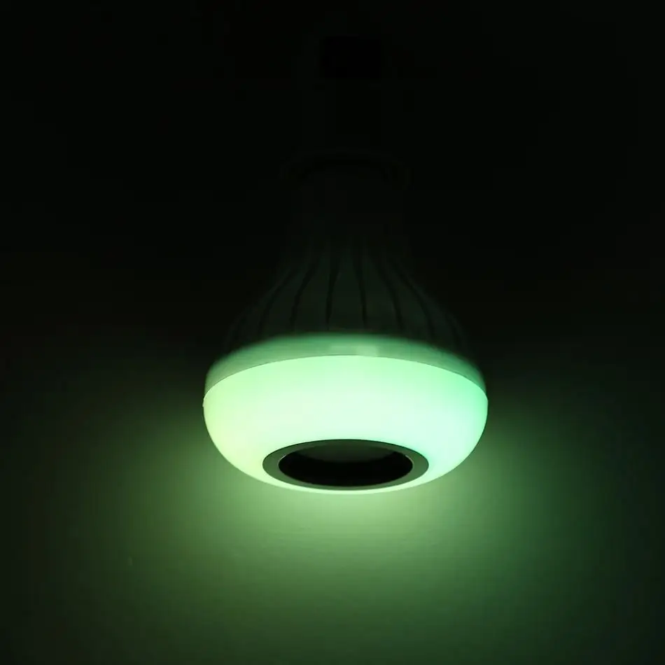 Беспроводная Bluetooth колонка лампочсветильник Вт светодиодсветодиодный RGB Смарт