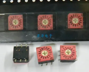 

CD16RMOSB Rotary encoder switch 16 bit BCD DIP switch 0-F Positive code free shippping