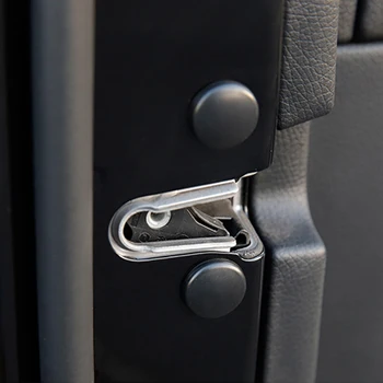 

For Mercedes Benz GL X166 ML350d GLS GLE W166 coupe C292 Car Door Lock Screw Protection Stickers Covers Accessories