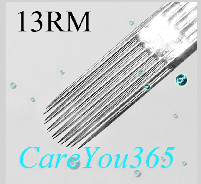 Free Shipping 100pcs / lot 13RM Sterile Disposable Tattoo Needle