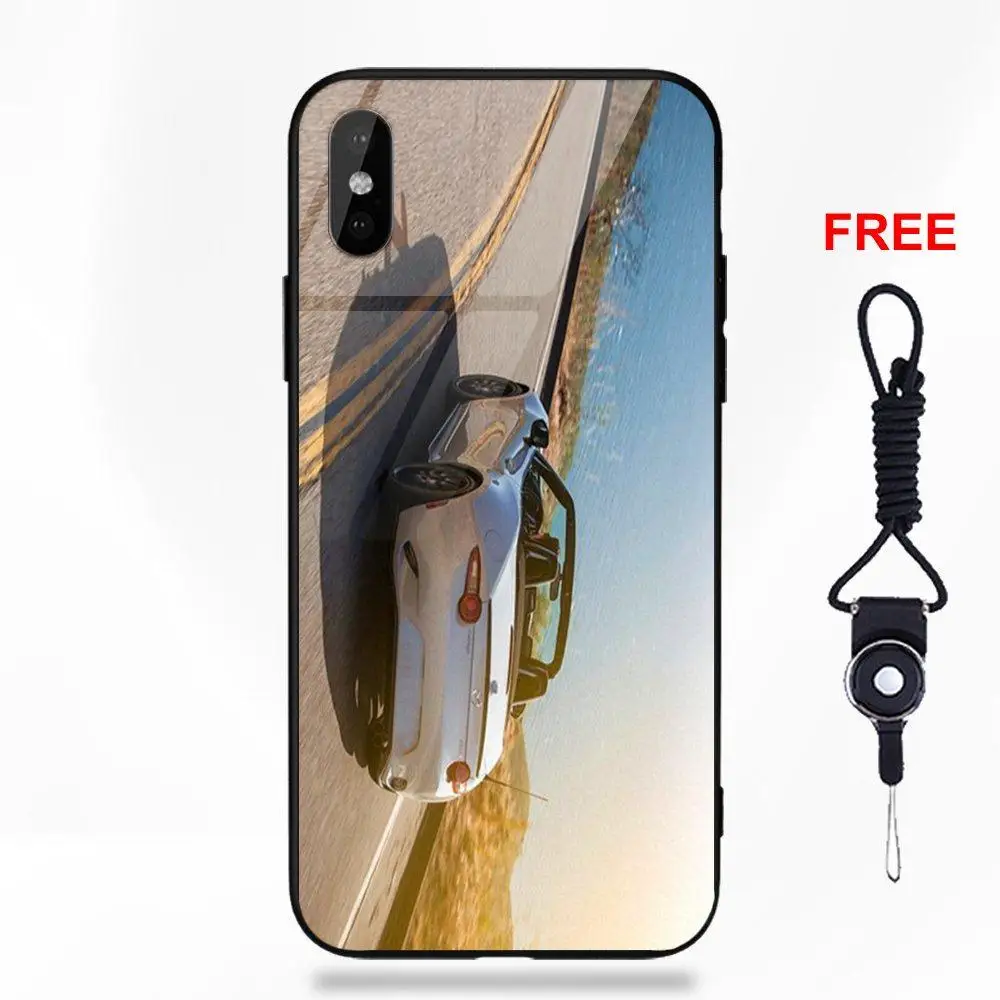 ل أبل فون 5 5C 5 S SE 6 6 S 7 8 زائد X XS ماكس XR لينة TPU إطار الزجاج المقسى الهاتف المحمول شفافة مازدا مياتا Mx5 Bp ل أبل فون 5 5C 5 S SE 6 6 S 7 8 زائد X XS ماكس XR لينة TPU إطار الزجاج المقسى الهاتف المحمول شفافة مازدا مياتا Mx5 Bp