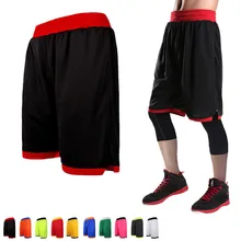Высококачественные Реверсивные повседневные новые свободные плюс размер XL-7XL шорты мужские летние дышащие спортивные баскетбольные мячи шорты