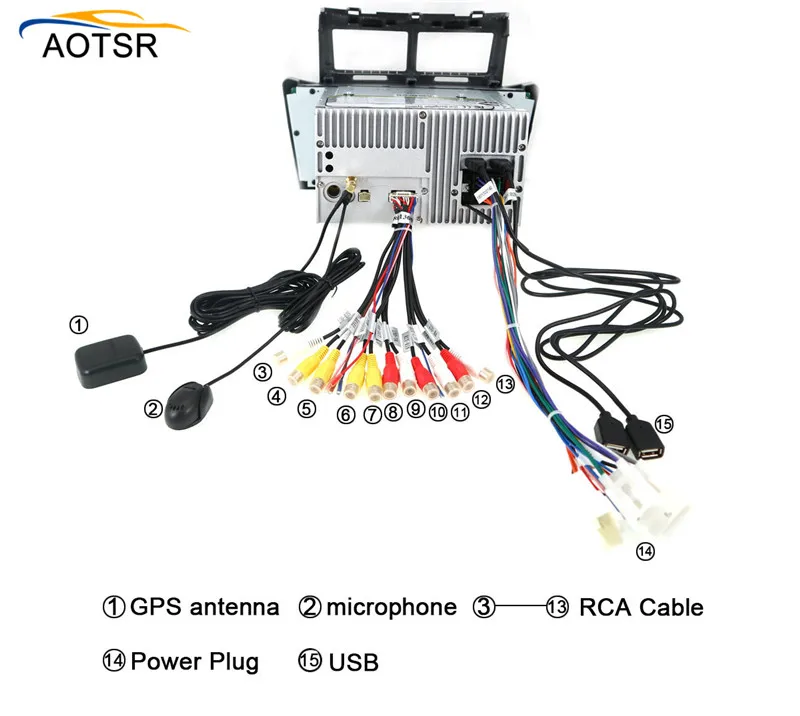 Excellent Android 8.1 Car DVD multimedia Player For Toyota Yaris 2005 2006 2007 2008 2009 2010 2011 car radio stereo with gps navigation 8