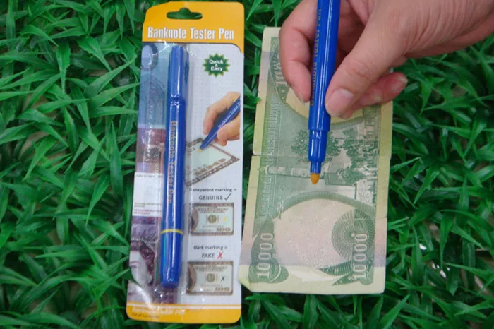 Useful Money Checker Banknotes Tester Marker Pen Ball Currency Useful Money Checker Banknotes Tester Marker Pen Ball Currency Detector Fake Bank Notes Check D Etector Double Use Business In Multi Function From