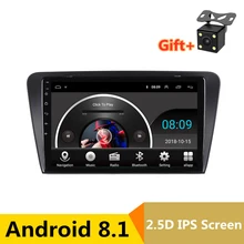 " 2.5D ips Android 8,1 автомобильный DVD мультимедийный плеер gps для Skoda Octavia 3 аудио автомобильный Радио Стерео навигация WIFi