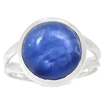 

Genuine KYANITE Ring 925 Sterling Silver Jewelry,Size : 7.75, AR3578