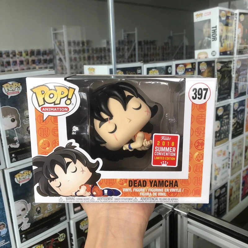 2018 SDCC эксклюзивный Funko pop официальная анимация Dragon Ball Z - Dead Yamcha Виниловая фигурка