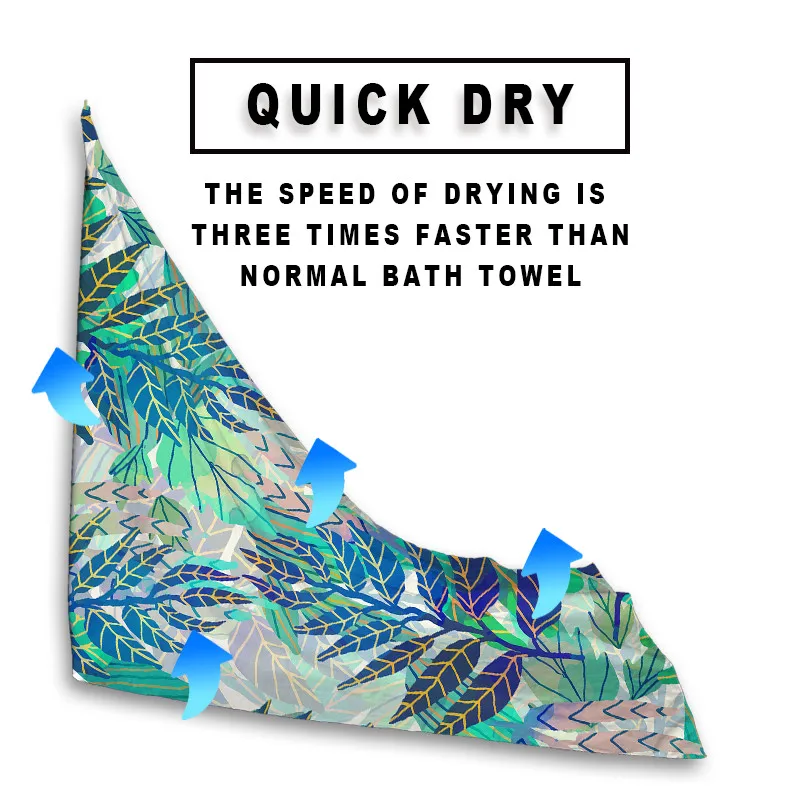 Microfine Microfiber Beach Towel Large Women Swimming Pool Bath Towel Fast Dry Mat Fiber Summer Custom Travel Blanket For Kids