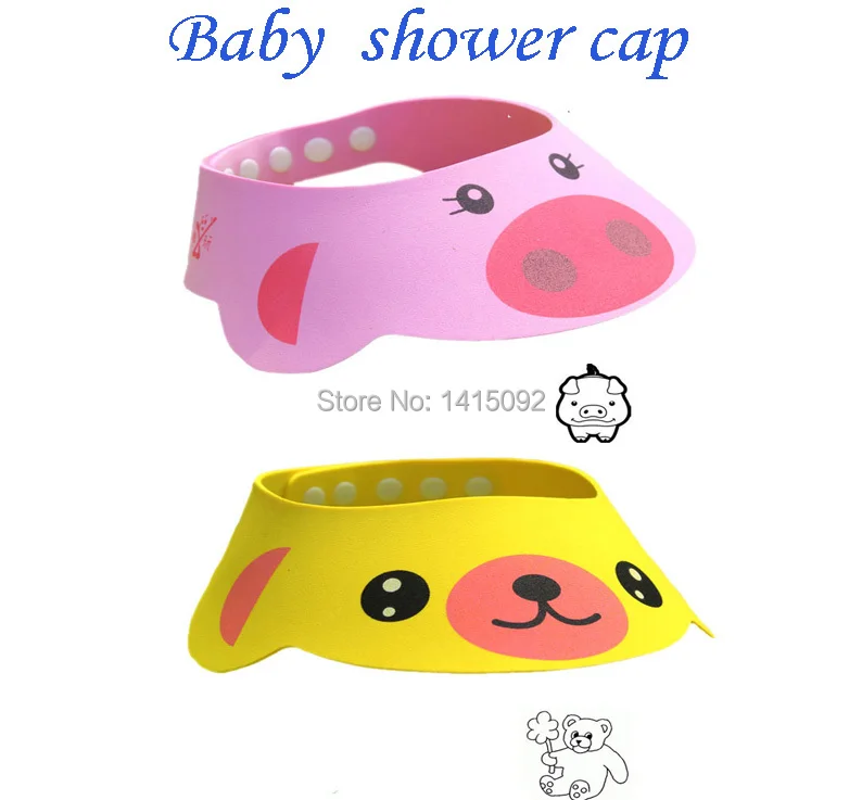 

Baby Adjustable Hat Toddler Shampoo Bath Shower Cap Baby Care Caps Infant Toddler Bath Waterproof Caps Kid Wash Hair Shield