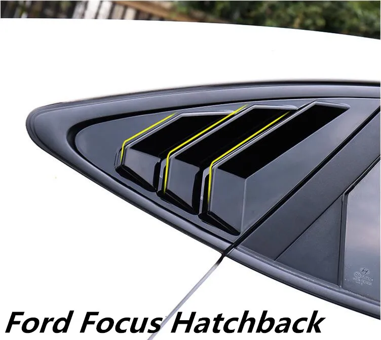 2 шт. ABS двери окна жалюзи рамки подоконник литья Накладка для Ford Focus Хэтчбек 2012 2013