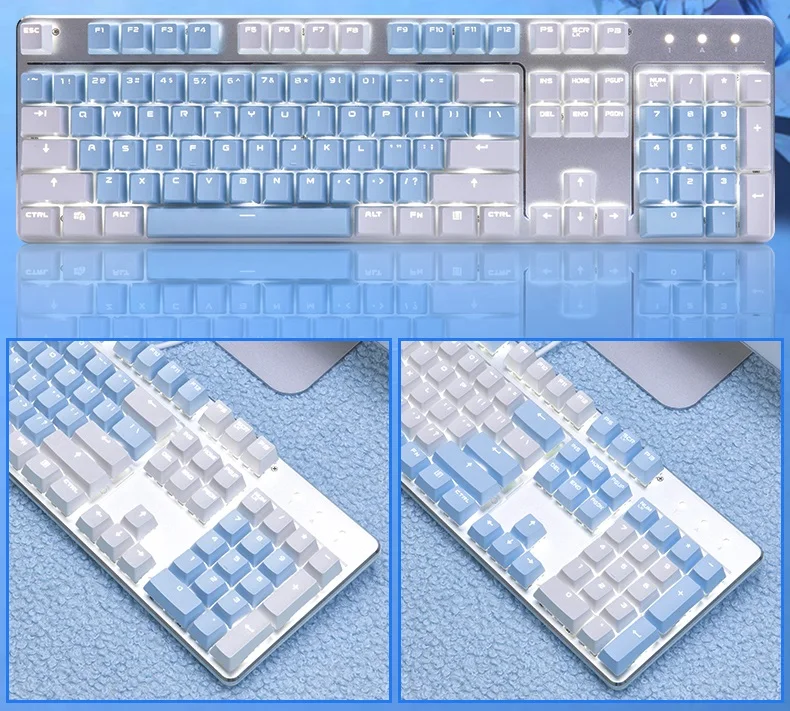 Королевская Kludge RK Blade USB Проводная с подсветкой Esports Механическая игровая