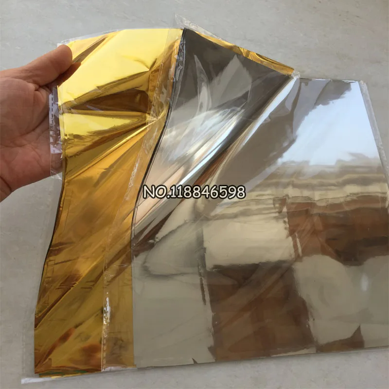 

Gold (20packx50pcs)and Silver(20pack) Hot Stamping Foil Paper Laminator Laminating Transfere on Elegance Laser Printer 21x29cm