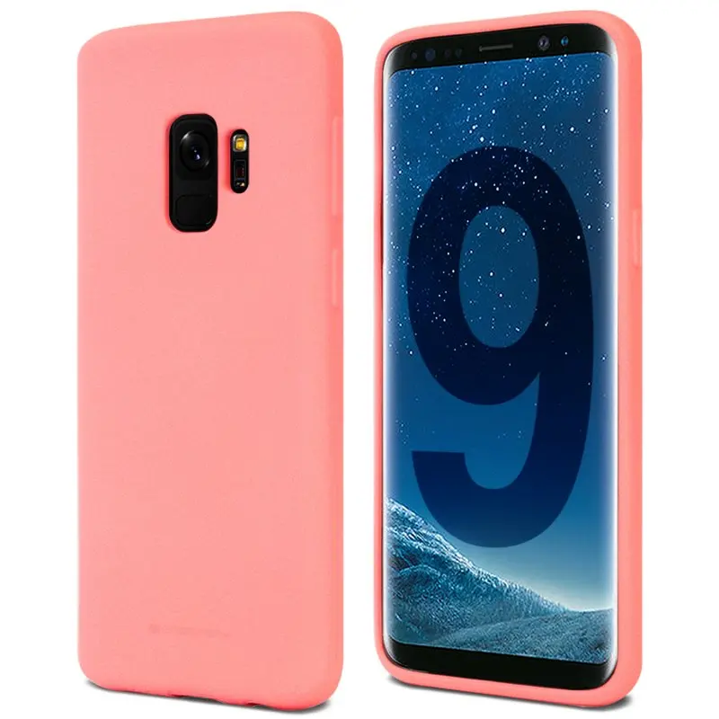 Мягкая на ощупь желе чехол для Samsung Galaxy S9 goospery матовый ТПУ задняя крышка S9plus