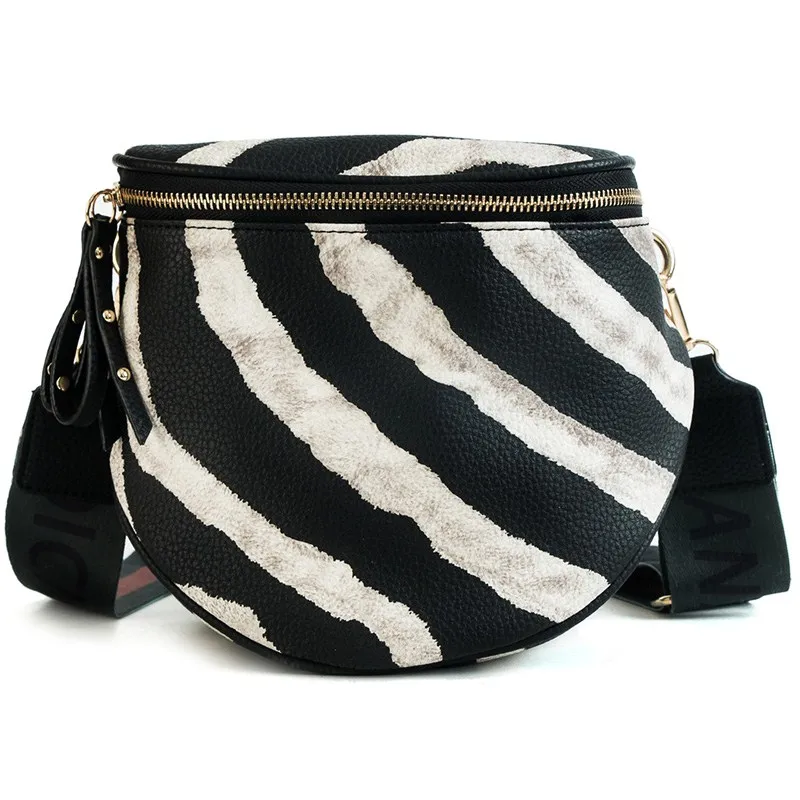 

Print Crossbody Bag Fashion PU Leather Ladies Shoulder Bag Contrast Color Small Square Bag Messenger Bag