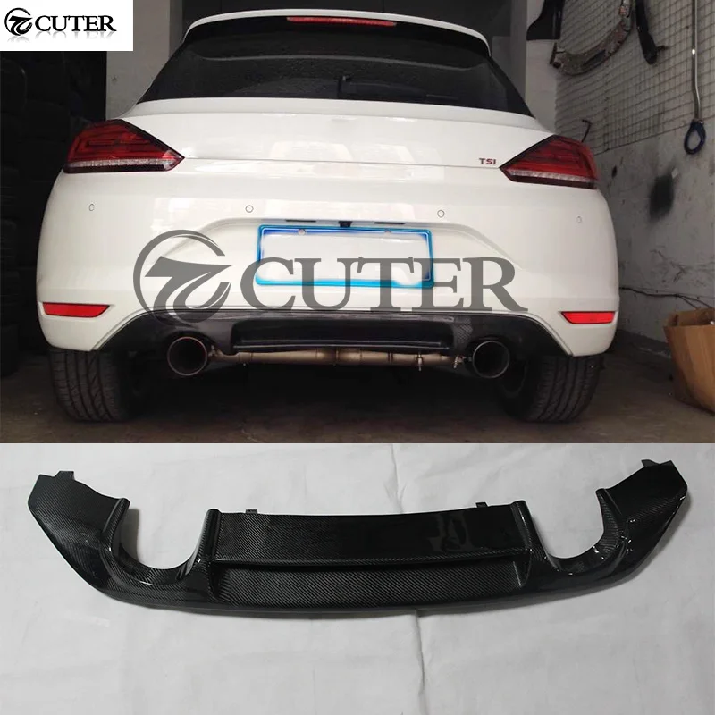 Для нового стандартного бампера Scirocco Автомобильный задний диффузор бампер из