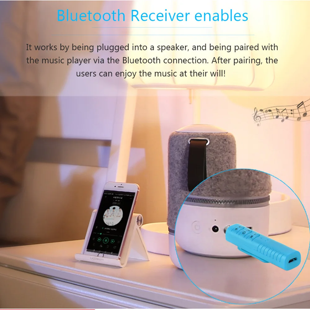 Aozbz Универсальный 3 5 мм автомобильный комплект Bluetooth 4 2 приемник музыкальный