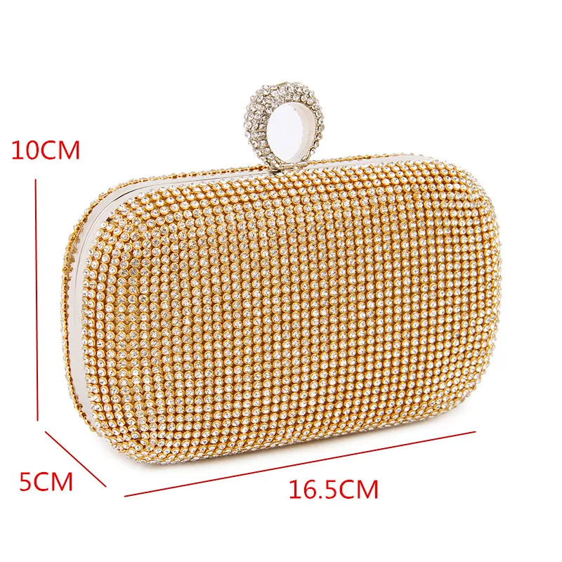 Evening Clutch Bags Diamond-Studded Evening Bag With Chain Shoulder Bag Women's Handbags Wallets Evening Bag For Wedding Party