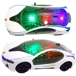 Новый Прохладный 3D автомобиль специальный LightsI обувь для мальчиков музыкальный гоночный детские игрушки на день рождения Рождественский