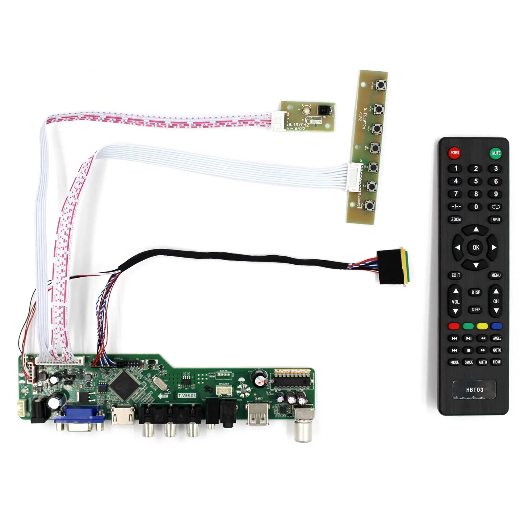 Плата контроллера 10 1 &quot1280x800 B101EW05 HSD101PWW1 TFT дисплей HD MI | Электроника
