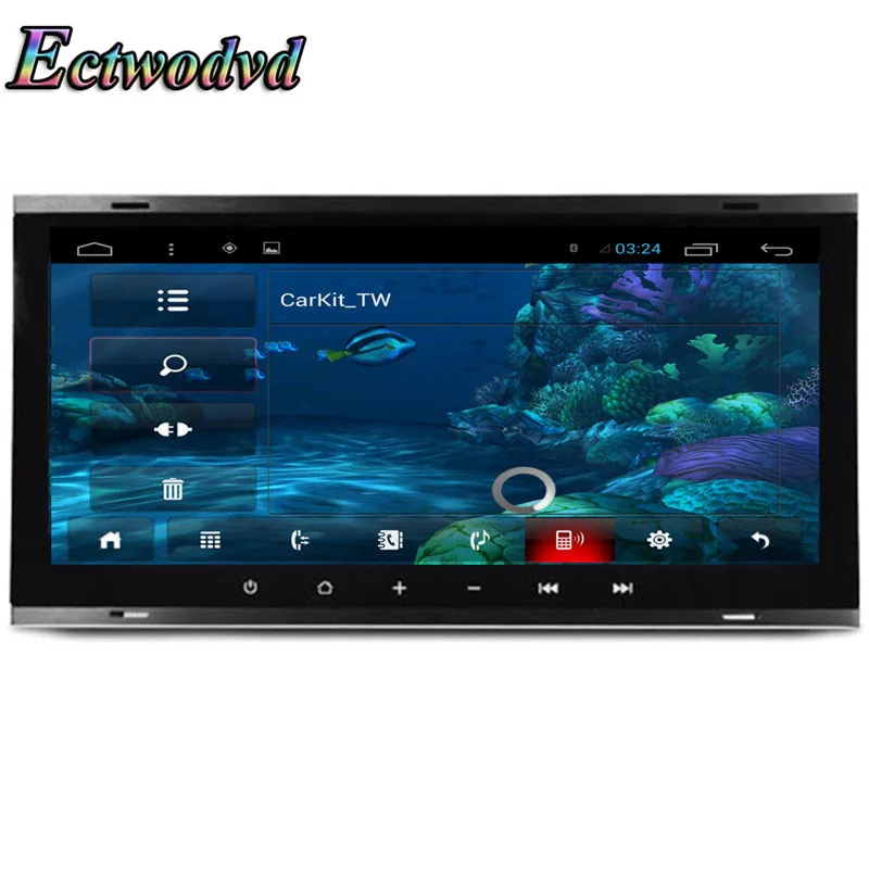 Top Ectwodvd 8.8inch Octa Core Android 8.1 Car DVD GPS Navigation Radio Stereo for VW Touareg 2003-2010 for T5 Multivan 2009-2010 5