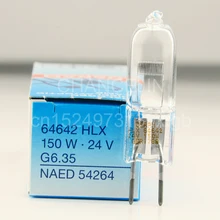 Галогенная лампа OSRAM 64642 HLX 150W 24V G6.35 NAED 54264 используется для промышленных проекторов, хирургическая бестеневая лампа и т. Д