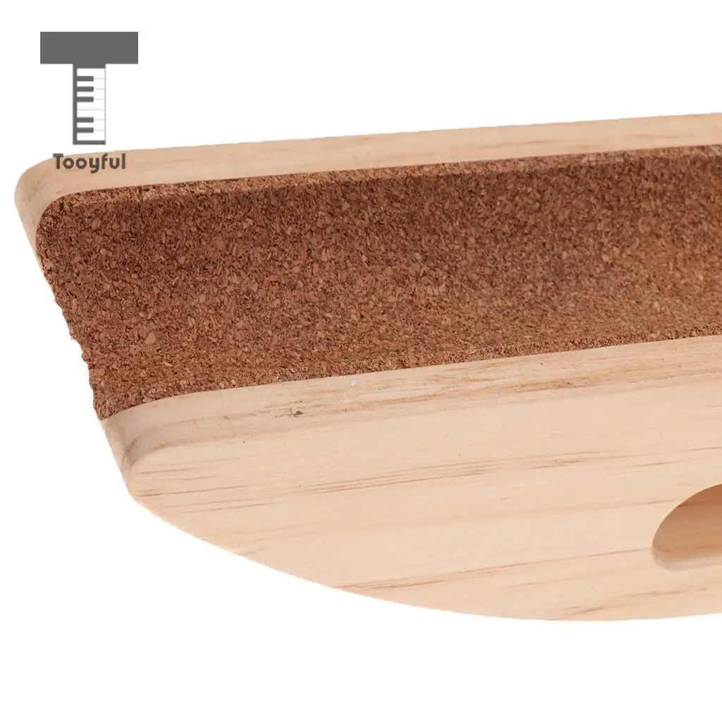 Tooyful Wooden Guitar Neck Rest Support Pillow Musical Instrument Replacement Parts