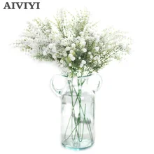 Гипсофила искусственная цветок ребенок дыхание поддельные шелковые цветочные растения снег babysbreak дома Свадебная вечеринка украшения DIY продукты
