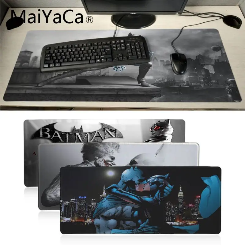 

MaiYaCa Batman Arkham City Cat woman Anti-Slip Durable Computer mat Radiation Decorate Your Desk Non-Skid Rubber Pad mouse gamer