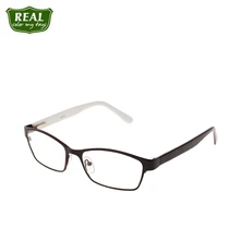 Одноцветная оптическая оправа, тонкий край, металлическая оправа, оправа с линзами при миопии, мужские очки, оправа, женские очки
