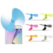 1Pcs Fashion Summer 5 Pin Portable Super Mute USB Cooler Cooling Mini Fan For Android Phone For Samsung Xiaomi Huawei P16