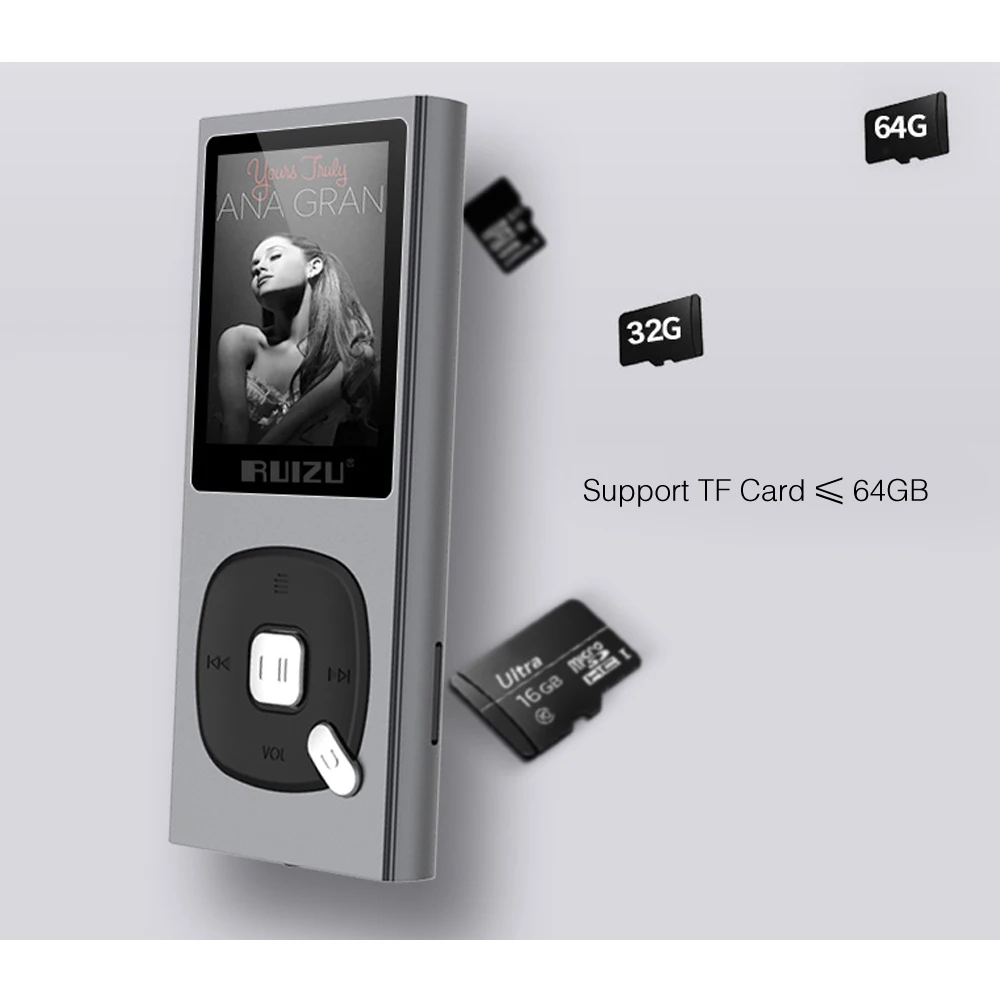 Оригинальный MP3 плеер RUIZU X28 8 ГБ Hifi качество звука без потерь музыкальный с fm