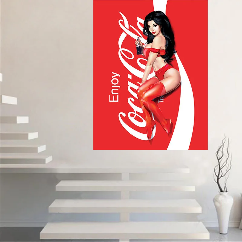 Le Fulan 5D DIY Алмазная картина Полный Круглый Cola девушка леди сексуальный подарок