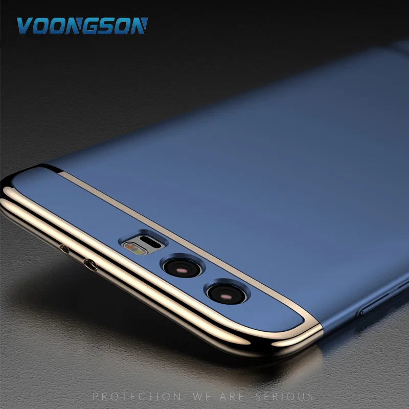 

VOONGSON Case For Huawei Honor 9 Case 5.15" Luxury Protective Back Cover 3 in 1 Hard PC Hybrid Cases For Huawei Honor9 capa