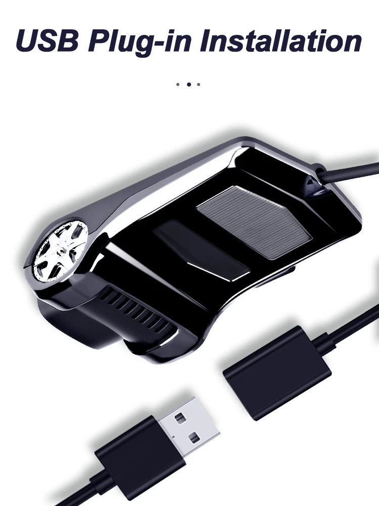 QUIDUX 1080P ADAS USB Автомобильный видеорегистратор подключение к автомобильный dvd плеер