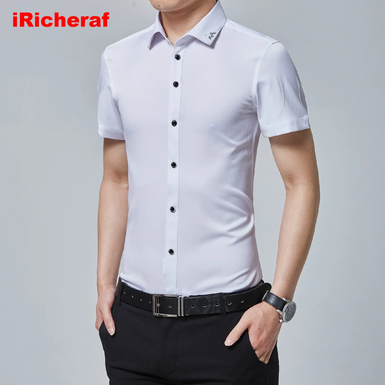 mens 3xl short sleeve dress shirts